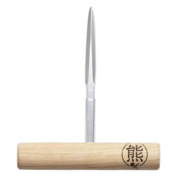 熊谷手工 T 形柄牡蠣剝殼刀 12.5 厘米