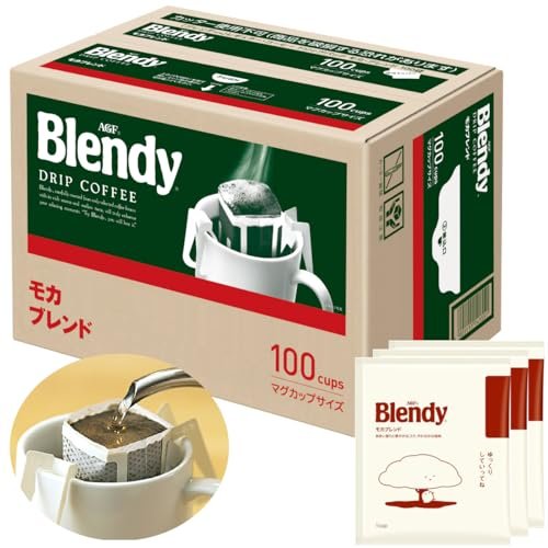 AGF Blendy 滴濾咖啡摩卡混合獨立滴濾袋 100 包