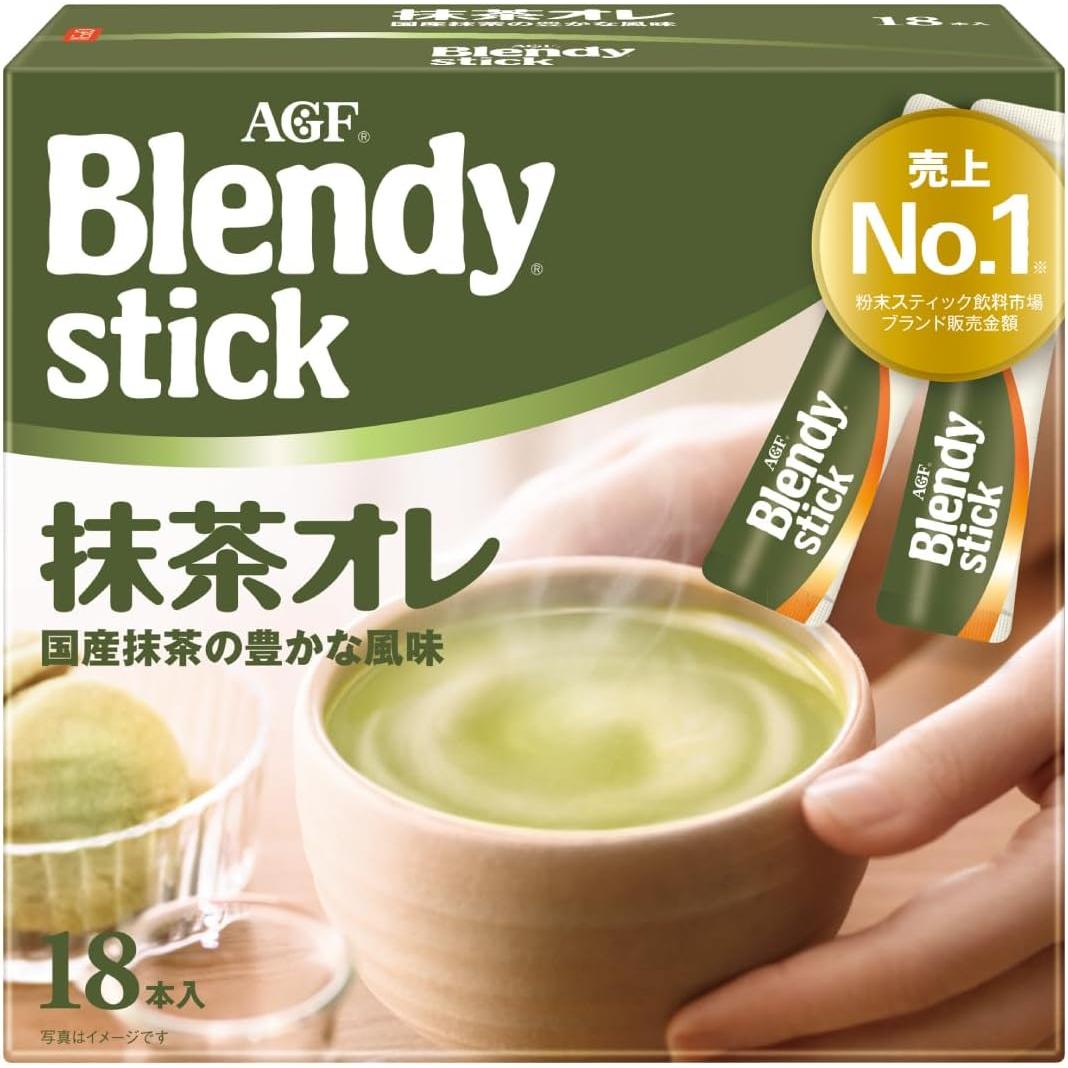 AGF Blendy Stick 抹茶拿鐵(抹茶拿鐵)18 支