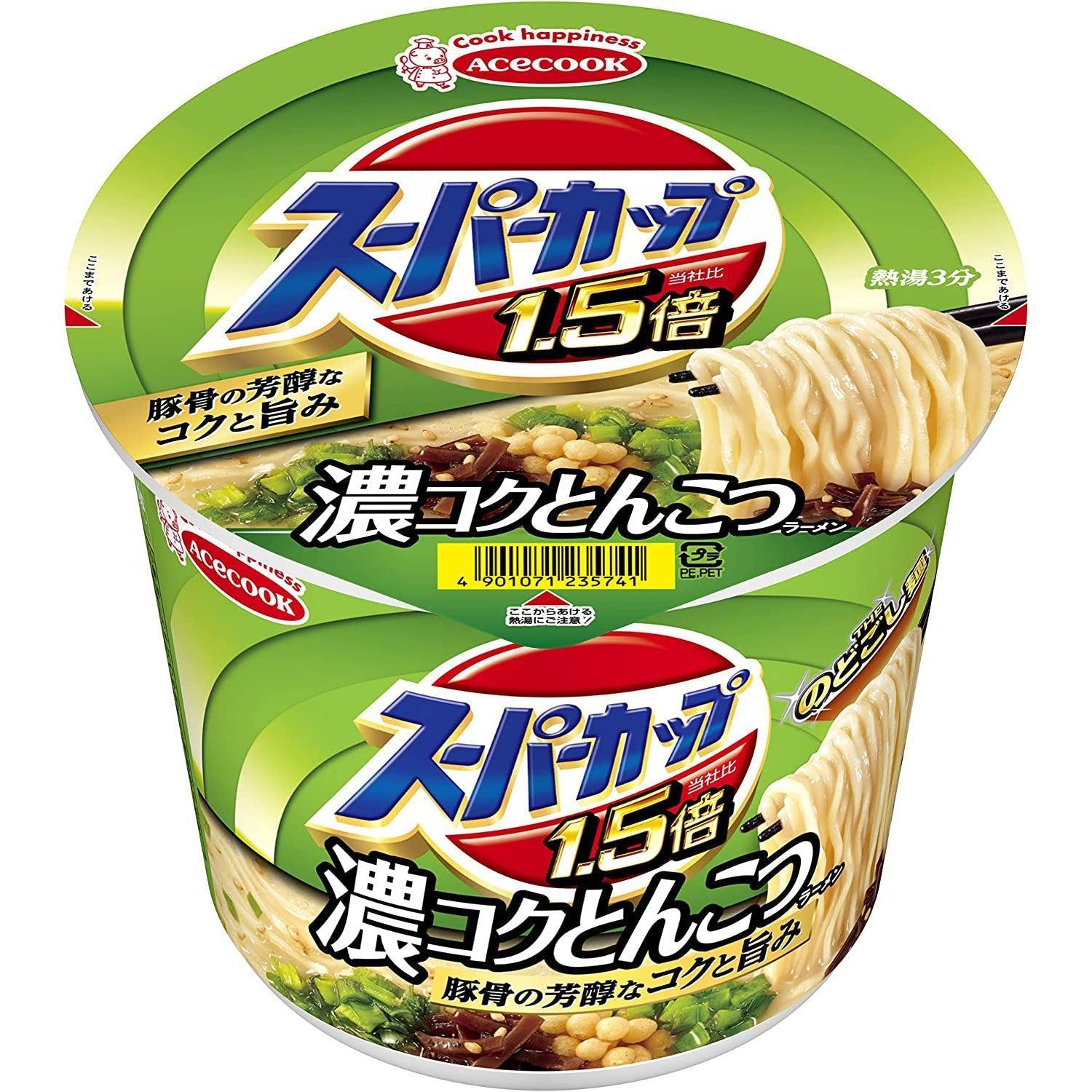Acecook 超級盃豚骨拉麵泡麵 111g (3 包)
