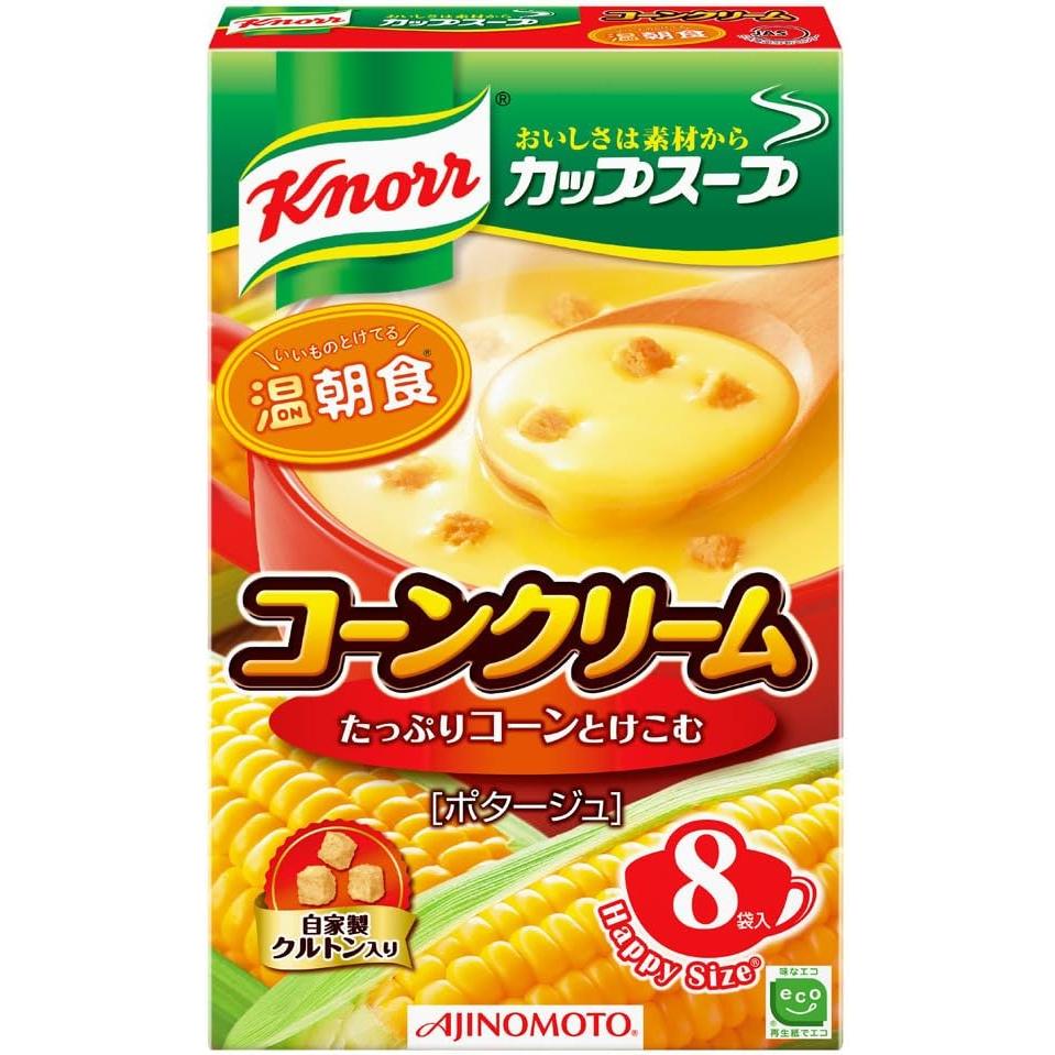 味之素家樂即食奶油玉米湯佐煎麵包塊 8 份