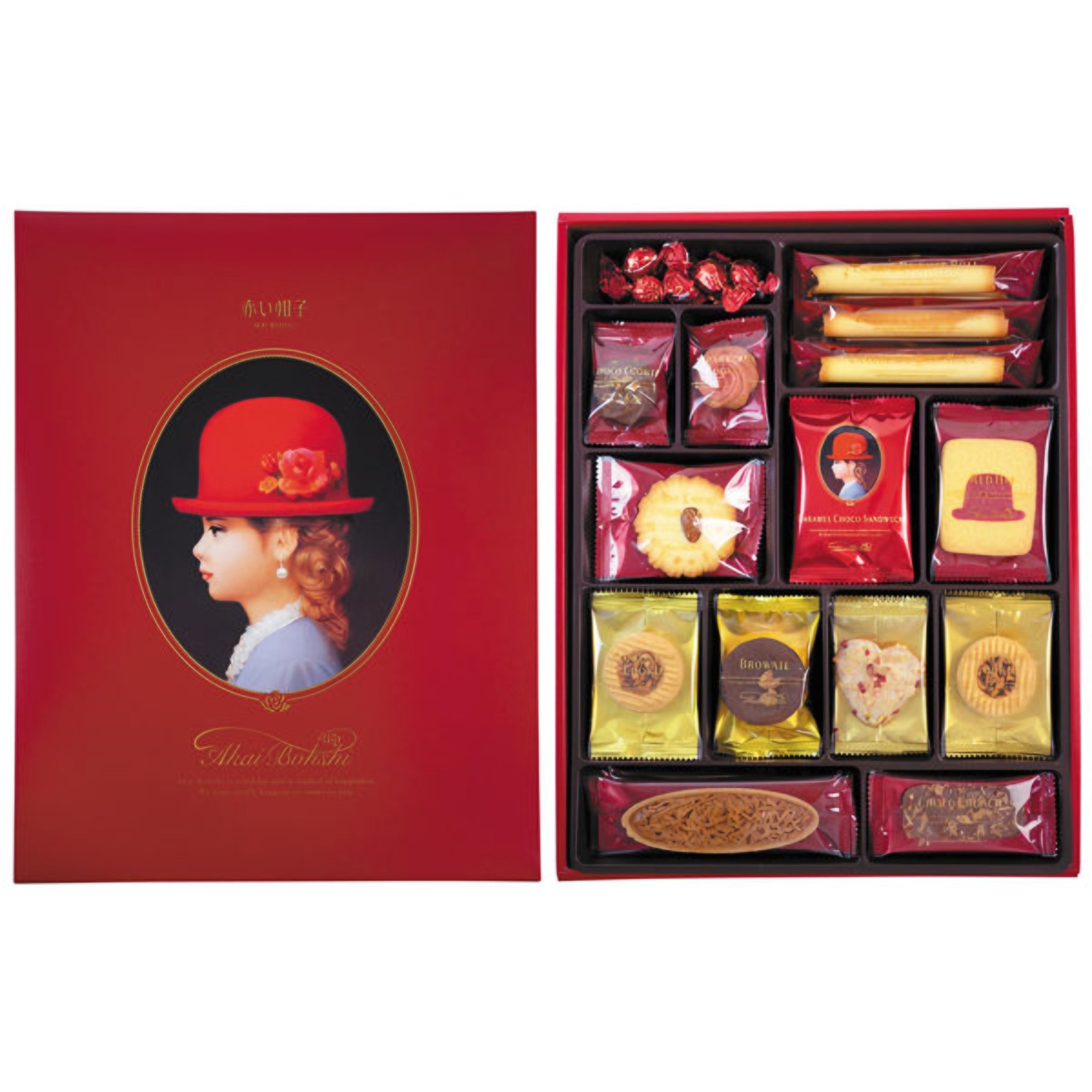 Akai Bohshi 紅盒什錦餅乾和巧克力 45 片