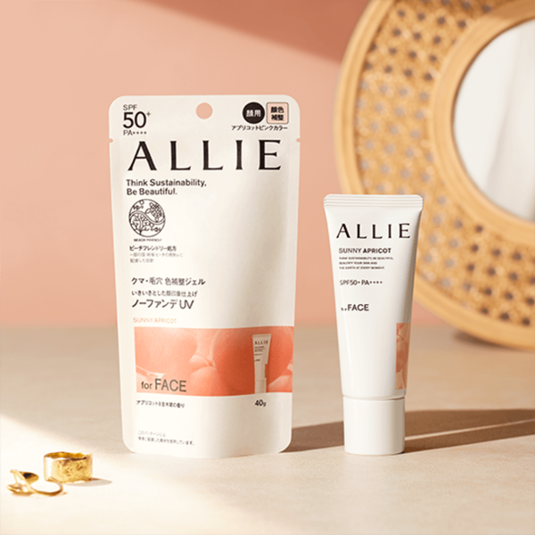 Allie Chrono 免粉底防曬乳 Sunny Apricot SPF50+ 40g