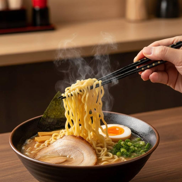 Aoba 可用洗碗機清洗木筷子金色圓點設計黑色 24 厘米