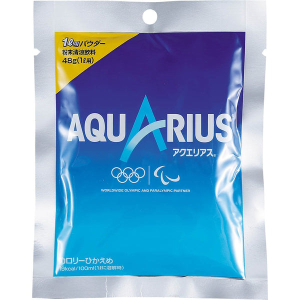 Aquarius 運動飲料粉離子補水混合物 48 克(5 袋)