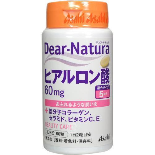 Asahi Dear Natura 玻尿酸補充劑 60 片