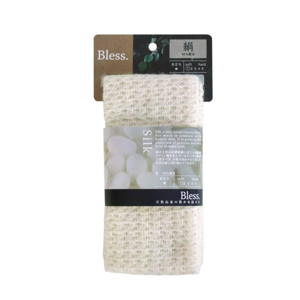 身體毛巾絲纖維溫和去角質日式浴巾 25x90 厘米