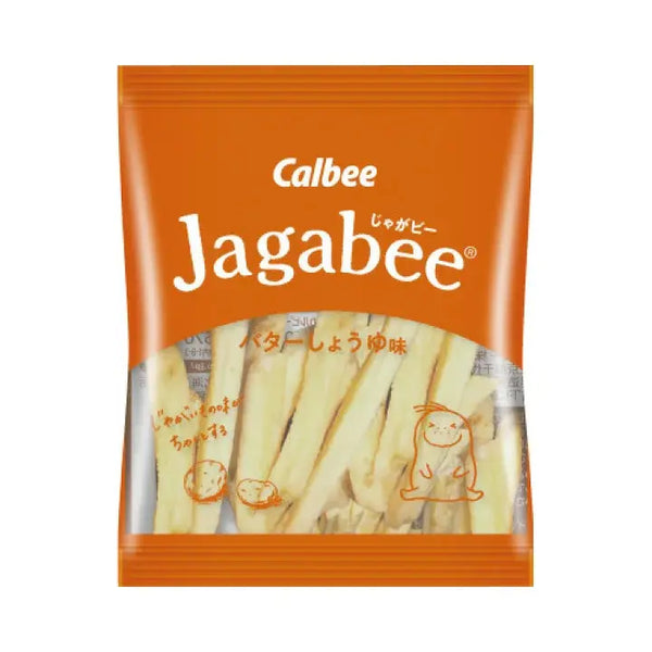 Calbee Jagabee 薯條零食奶油醬油(3盒裝)