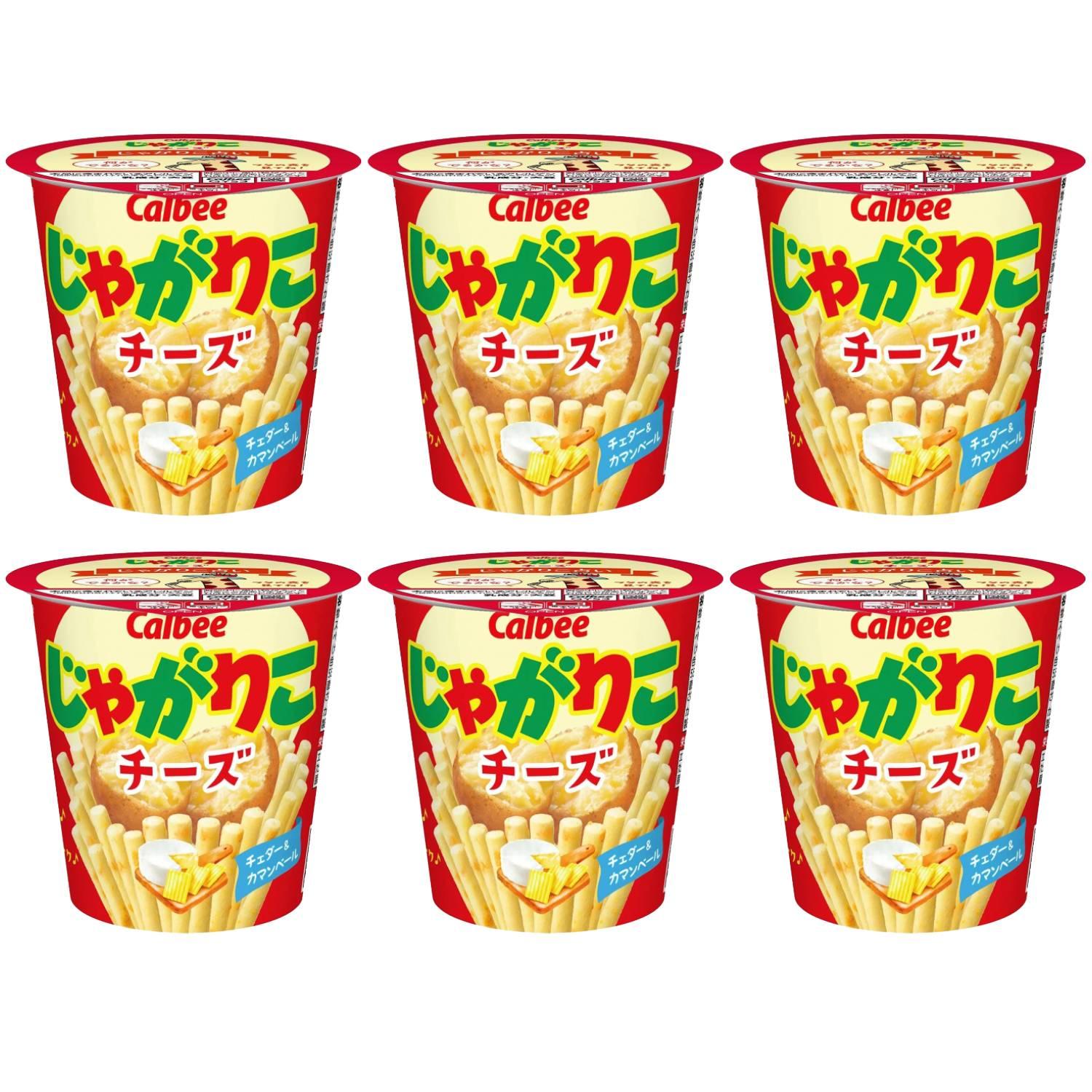 Calbee Jagarico 起司薯條(6 條裝)