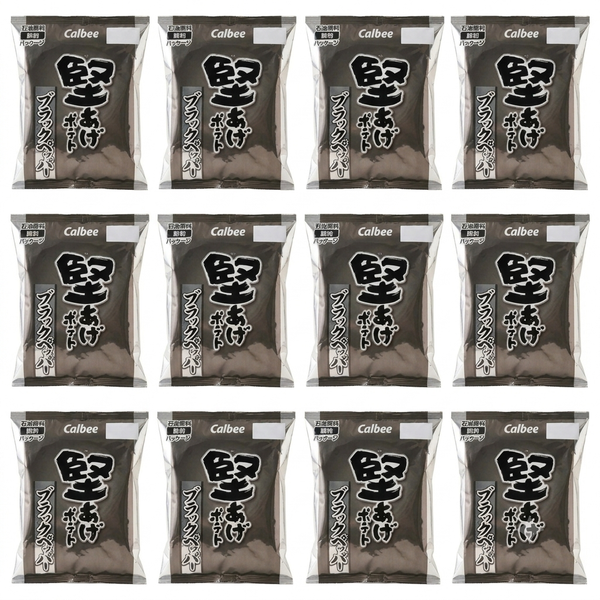 Calbee Kataage 脆皮黑胡椒洋芋片 65g(盒12袋)