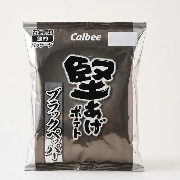 Calbee Kataage 脆皮黑胡椒洋芋片 65g(盒12袋)