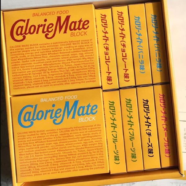 Calorie Mate Block 5 口味組合(20 包一盒)