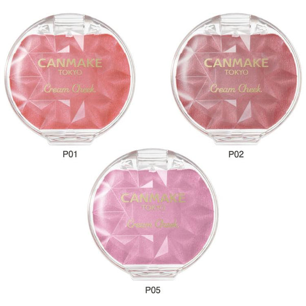 Canmake Tokyo Cream Cheek Color 可混合腮紅 柔和水潤妝感
