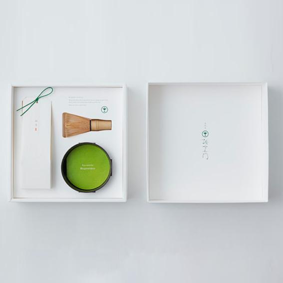 儀式抹茶入門套件高級抹茶、攪拌器和茶碗禮盒裝