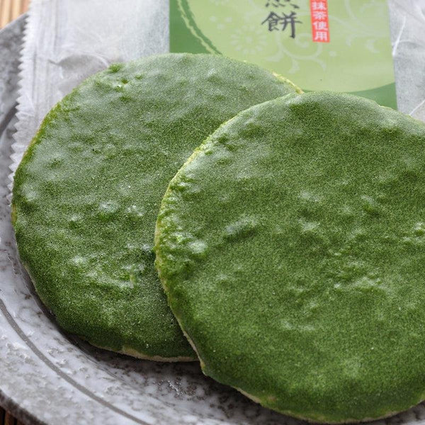 茶友堂宇治抹茶味甜鹹仙貝10枚入
