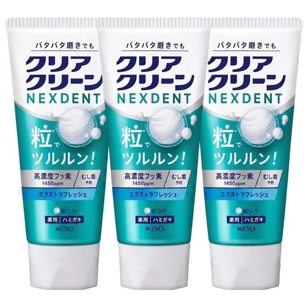 Clear Clean Nexdent 牙膏超清新 120 克 x 3 管