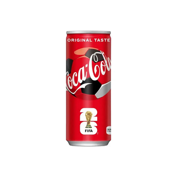 可口可樂日本經典原味可樂軟性飲料罐裝 250ml
