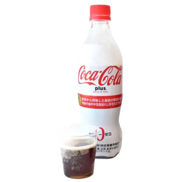 Coca-Cola Plus 零熱量富含纖維健康支持軟性飲料 470 毫升