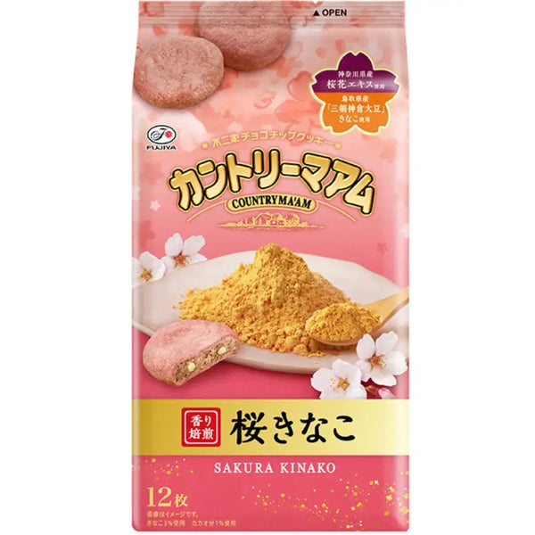 Country Ma'am Sakura Kinako 軟巧克力餅乾 12 克拉