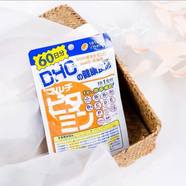 DHC 每日複合維生素補充劑 12 種必需維生素 60 顆(60 天)