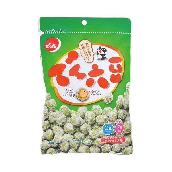 Denroku Mame 糖衣花生零食 80g(3 包)