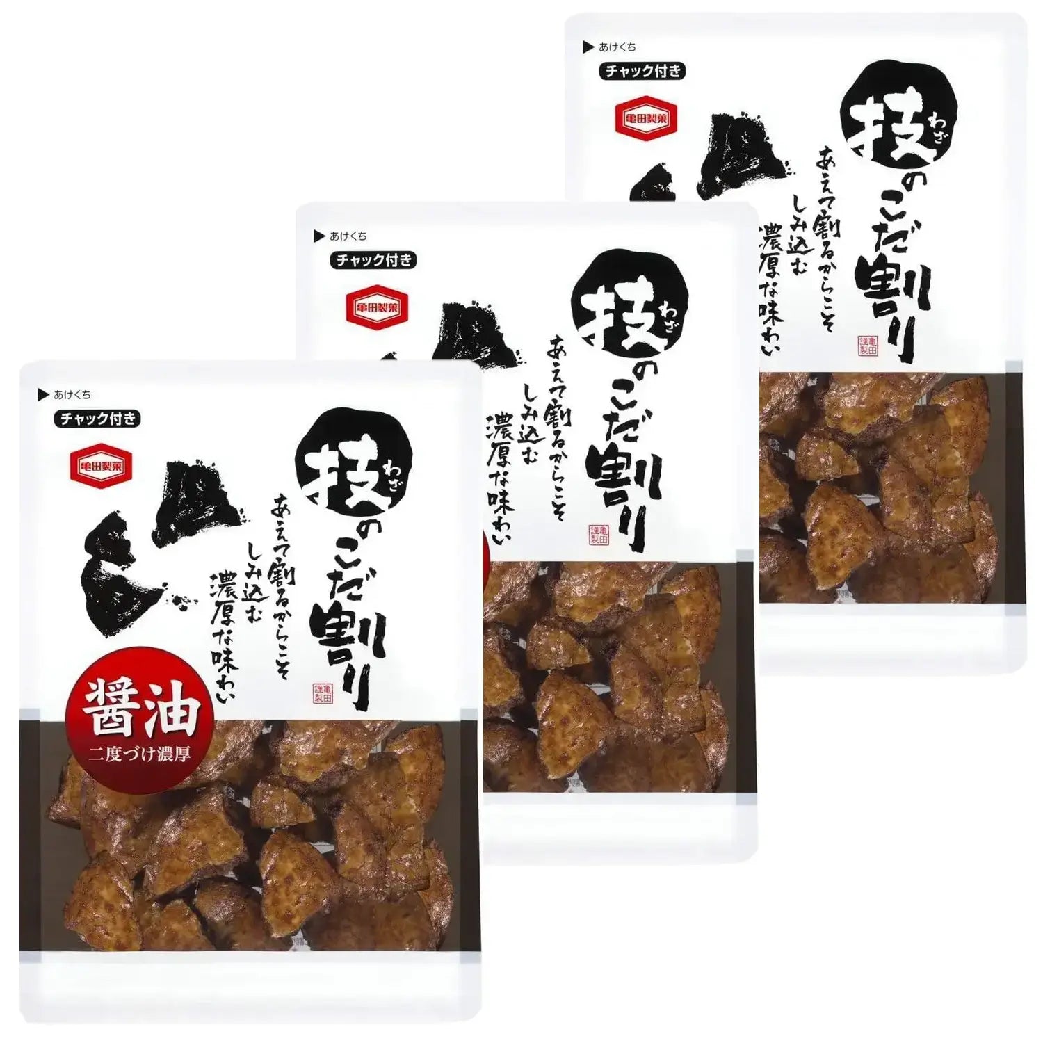 雙重醬油仙貝 110g (3包)