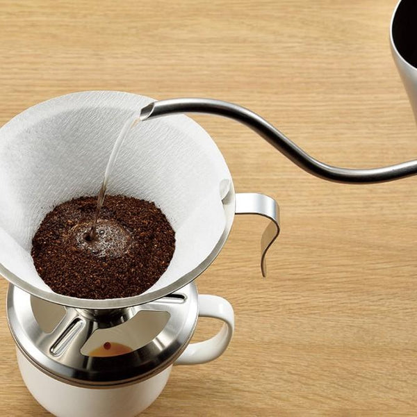 Enjuku 滴漏式咖啡壺 時尚鵝頸壺,用於手沖咖啡 420 毫升