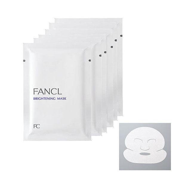 FANCL 亮白面膜密集護膚護理 6 片