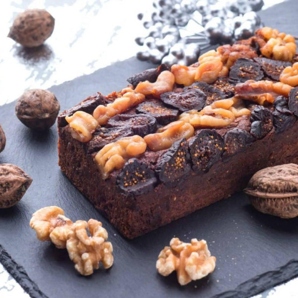 杜松子酒之森優質無花果核桃巧克力磅蛋糕