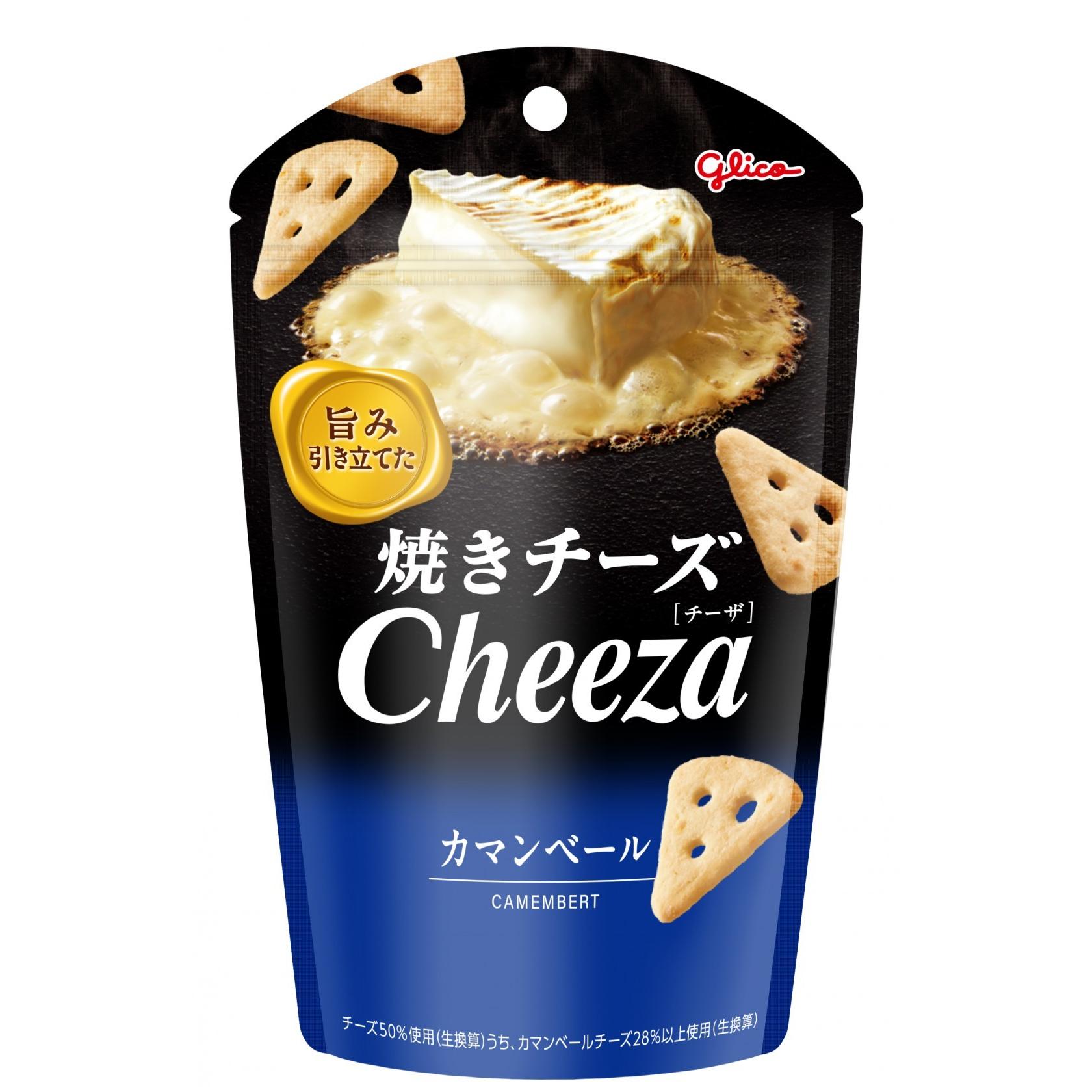 Glico Cheeza 卡門貝爾起司餅乾 美味脆脆零食 32 克