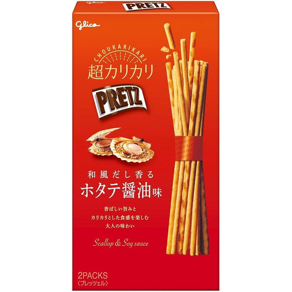 格力高百力滋餅乾棒扇貝醬油高湯口味 55g(10 包)
