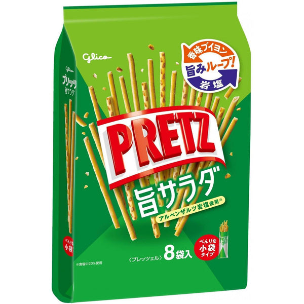 Glico Pretz 沙拉餅乾棒 美味脆脆零食 118g