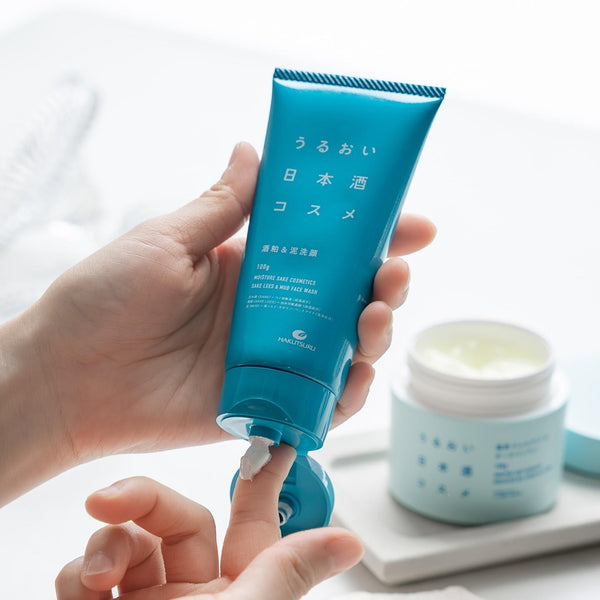 Hakutsuru 保濕日本酒糟泥洗面乳 100g