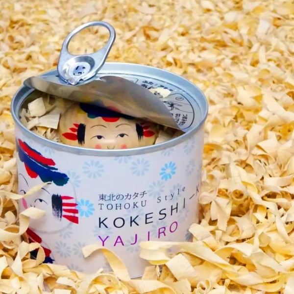 手工小芥子娃娃收藏罐系列平頭款