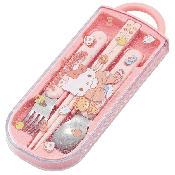Hello Kitty 兒童餐具組 可放入洗碗機清洗