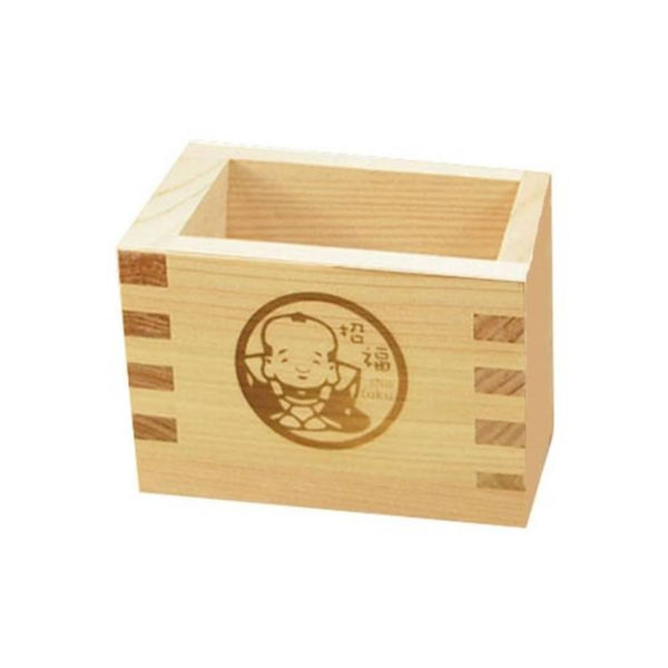 Hinoki Masu 日本扁柏木質清酒杯幸運人物設計