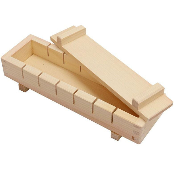 Ichihara 木製壽司壓機 扁柏押壽司壓制壽司模具 275 毫米