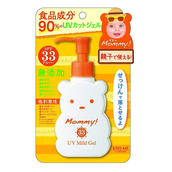 伊勢半 Kiss Me Mommy 防曬溫和凝膠 SPF33 PA+++ 100g