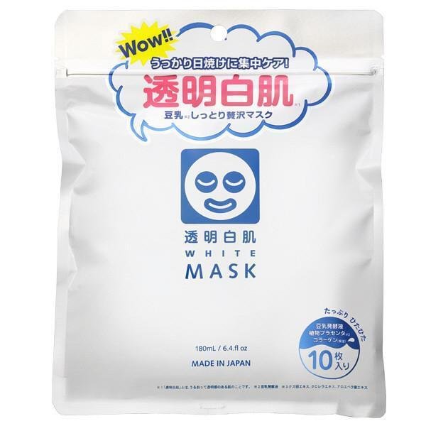 石澤實驗室 Toumei Shirohada 膠原蛋白面膜 10 片
