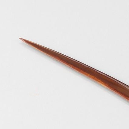 Isuke 手工木漆紙刀波浪花朵圖案