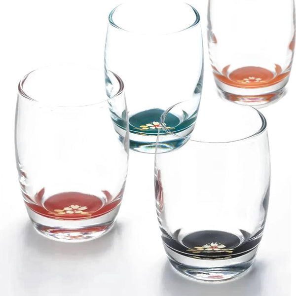 伊助小酒杯清酒杯漆櫻花設計