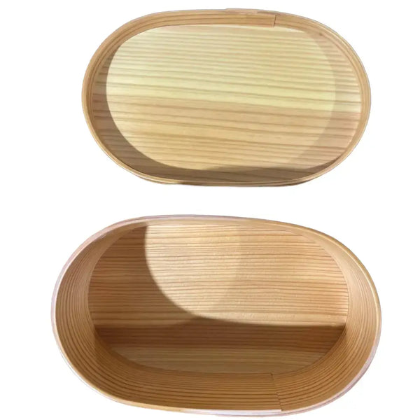 伊助木便當盒日式便當盒淺葉葉圖案