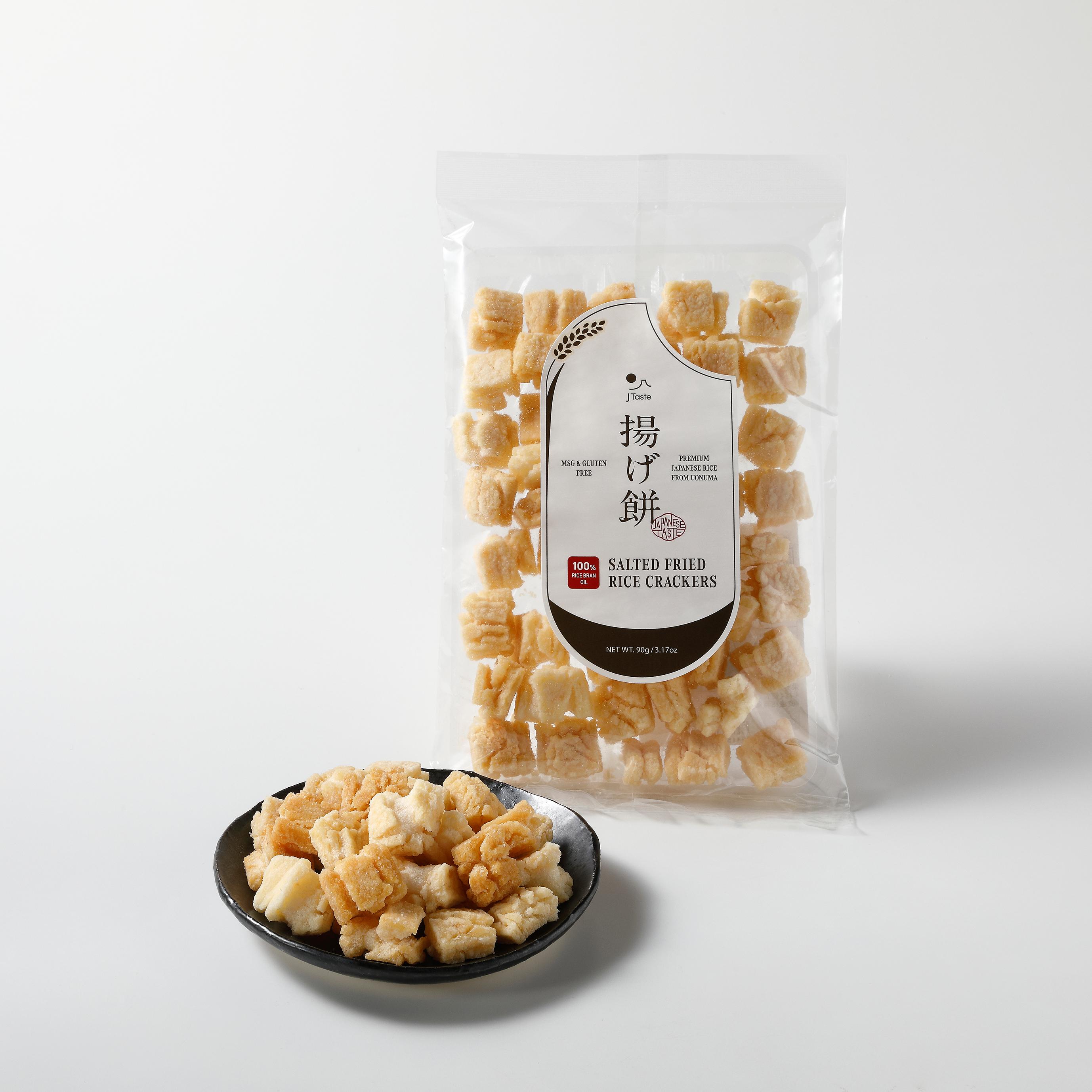 J Taste Agemochi 鹹味無麩質日本米餅 90 克