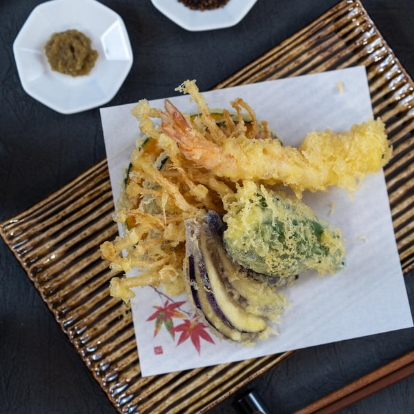 J Taste 正宗天婦羅烹飪套件和天婦羅配料 7 件