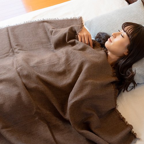 Jogan 嬰兒羊駝毛毛毯 羊駝毛紗布蓋毯 135 x 230 厘米