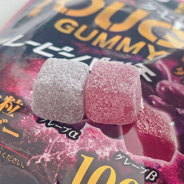 Kabaya Tough Gummy Alpha & Beta 葡萄耐嚼軟糖 100 克(6 包)