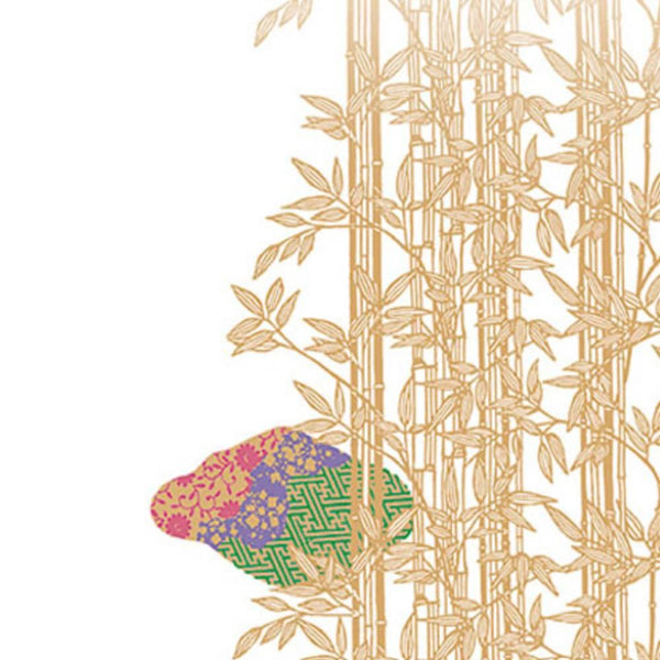 Kamiiso 和紙餐桌餐墊竹林設計 100 張