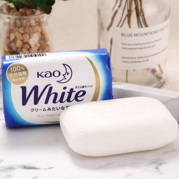 花王 White Body Bar Soap 豐富奶油泡沫保濕沐浴皂 130g