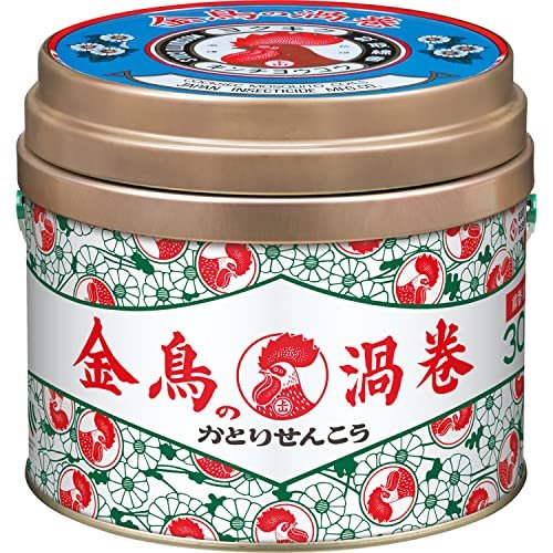 Kincho 蚊香天然驅蟲燃燒器 30 克拉。