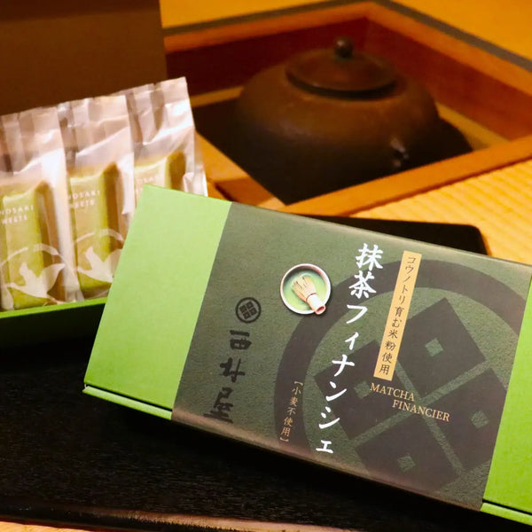 城崎糖果無麩質抹茶金融家蛋糕 5 件